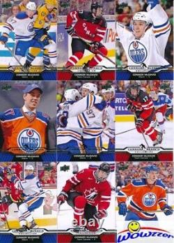 15/16 UD Connor McDavid Collection Factory Sealed Box-25 ROOKIE Cards+JUMBO RC