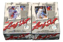 1990 Leaf Baseball Series 1 & 2 Factory Sealed Boxes