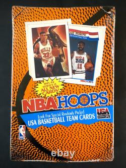 1991-92 NBA Hoops Basketball Series 2 Factory Sealed Box