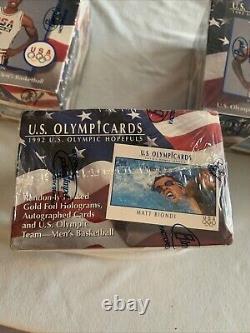 1992 Impel U. S. Olympic Hopefuls 4 Factory Sealed Boxes Jordan & Dream Team