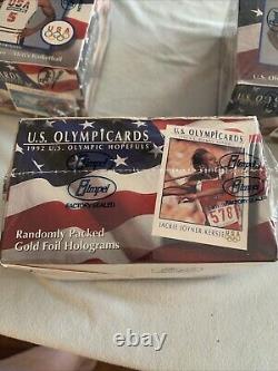 1992 Impel U. S. Olympic Hopefuls 4 Factory Sealed Boxes Jordan & Dream Team