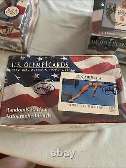 1992 Impel U. S. Olympic Hopefuls 4 Factory Sealed Boxes Jordan & Dream Team