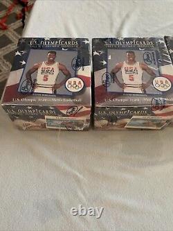 1992 Impel U. S. Olympic Hopefuls 4 Factory Sealed Boxes Jordan & Dream Team