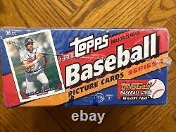 1993 Topps Baseball Series 1 Factory Sealed Box Derek Jeter RC