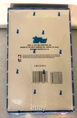 1994-95 Topps Embossed Basketball Factory Sealed Hobby Box