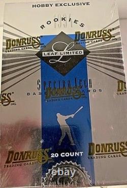 1994 Leaf Limited Rookies Baseball Factory Sealed Hobby Box Alex Rodriguez