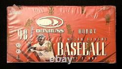 1998 Donruss Major League Baseball Hobby Box Factory Sealed