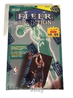 1999-00 Fleer Tradition Basketball Box Factory Sealed 17 Packs