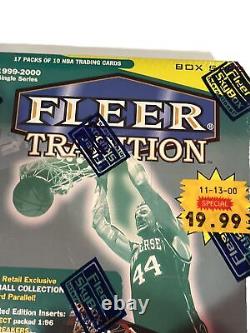 1999-00 Fleer Tradition Basketball Box Factory Sealed 17 Packs