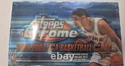 1999-2000 Topps Chrome NBA Basketball FACTORY SEALED BOX