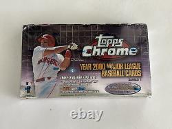 2000 TOPPS Chrome Series 1 Baseball Factory Sealed Hobby Box