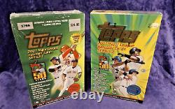 2001 Topps 50th Annivesary Hobby Boxes Series 1 & 2 Factory Sealed