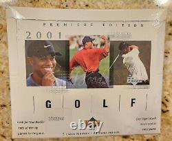 2001 Ud Upper Deck Factory Sealed Hobby Box New Case Tiger Woods Rc Year