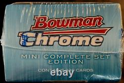2013 Bowman Chrome Mini Complete Factory Sealed Set Box Yelich, Cole, Rendon RCs