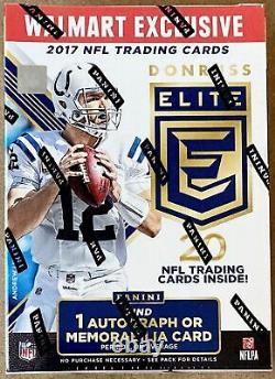 2017 Donruss Elite NFL Blaster Box Football Factory Sealed Mahomes RC Auto