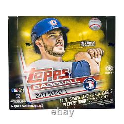 2017 Topps Series 1 Jumbo Baseball Hobby Box Factory Sealed