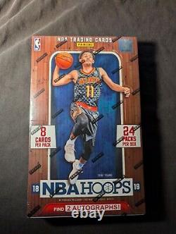 2018-19 Panini NBA Hoops Basketball Hobby Box Factory Sealed