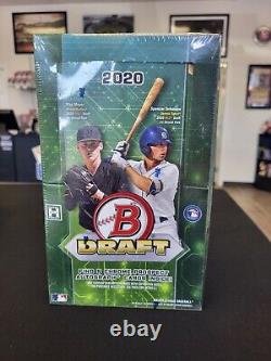 2020 BOWMAN DRAFT BASEBALL SUPER JUMBO Hobby BOX Factory Sealed / 5 Autos