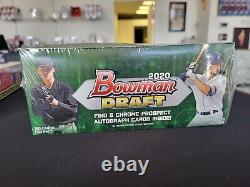 2020 BOWMAN DRAFT BASEBALL SUPER JUMBO Hobby BOX Factory Sealed / 5 Autos