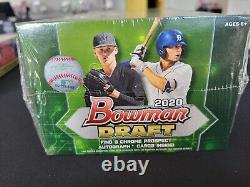 2020 BOWMAN DRAFT BASEBALL SUPER JUMBO Hobby BOX Factory Sealed / 5 Autos