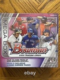 2020 Bowman Chrome Baseball Mega Box Factory Sealed Target Witt Wander Volpe +