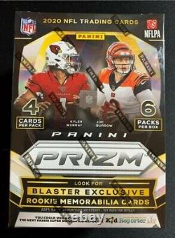 2020 Panini Prizm NFL Football Blaster Box FACTORY SEALED Joe Burrow