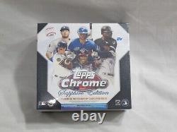 2020 Topps Chrome Sapphire Edition Hobby Box Factory Sealed Bichette Alvarez RC