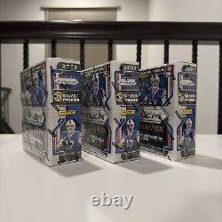 2021 Panini Prizm NFL Football Factory Sealed Mega Box Walmart LOT OF 3