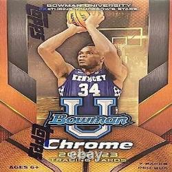 2022 2023 Bowman University Chrome Basketball Series Unopened Factory Sealed