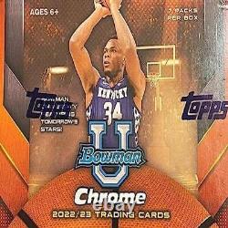 2022 2023 Bowman University Chrome Basketball Series Unopened Factory Sealed