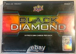 2022-23 Upper Deck Black Diamond Hockey Factory Sealed Hobby Box