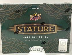 2022-23 Upper Deck Stature Hockey Factory Sealed Hobby Box