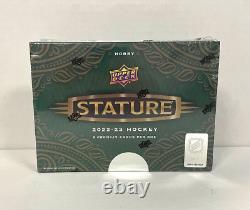 2022-23 Upper Deck Stature Hockey Factory Sealed Hobby Box