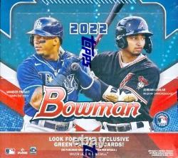 2022 Bowman Baseball Factory Sealed 24 Pack Retail Box