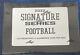 2022 Leaf Signature Series Football Factory Sealed Box 1/1 Signature