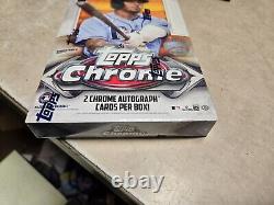 2022 Topps Chrome Baseball Hobby Box Factory Sealed (24 packs/box, 4 Cards/pack)