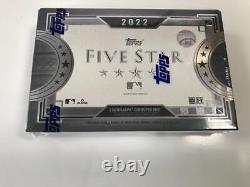 2022 Topps Five Star Baseball Factory Sealed Hobby Box 2 On Card Autographs