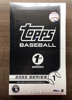 2022 Topps Series 1 Baseball 1st Edition Hobby Box Factory Sealed