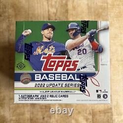 2022 Topps Update Baseball Jumbo Hobby Box Factory Sealed