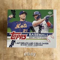 2022 Topps Update Baseball Jumbo Hobby Box Factory Sealed