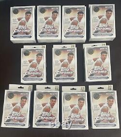 2023-24 Nba Topps Chrome Hanger Boxes Full Case Of 11 Factory Sealed Boxes