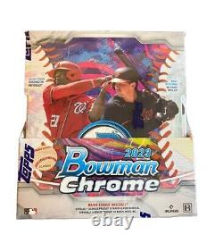 2023 Bowman Chrome Baseball Factory Sealed Hobby Box MLB -2 AUTOS Per Box