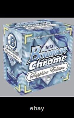 2023 Bowman Chrome Sapphire Edition MLB Baseball Factory Sealed