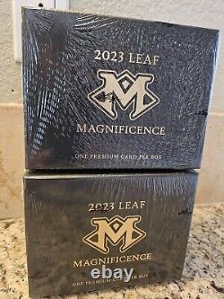 2023 Leaf Magnificence Factory Sealed Box