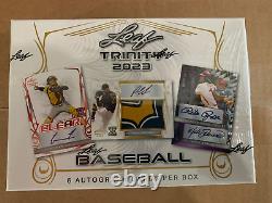 2023 Leaf Trinity Baseball Factory Sealed Hobby Box