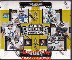 2023 Panini Contenders Football Factory Sealed Hobby Box