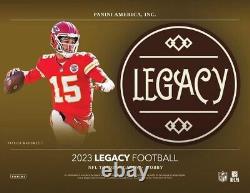 2023 Panini Legacy Football Factory Sealed Hobby Box CJ Stroud Rookie Year Box