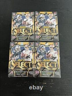 2023 Panini SELECT NFL Football Blaster Box (Lot of 4) FACTORY SEALED IN HAND