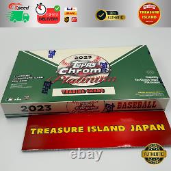 2023 Topps Chrome Platinum'54 Baseball FACTORY SEALED Hobby Box