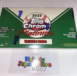 2023 Topps Chrome Platinum 54 Baseball FACTORY SEALED Hobby Box NEW